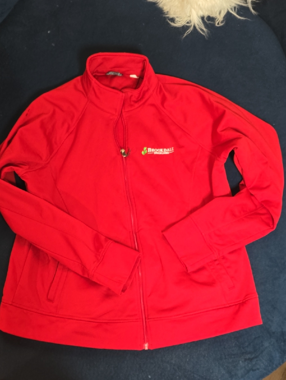 Red Full-Zip Women's Jacket